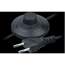 Шнур navigator с вилкой+ножн.выкл.1.7м 2х0.5 черн. 61601