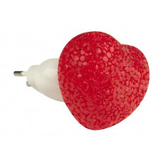 Светильник-ночник Ночник сердечко dtl-309 red-1led-0.1w выключатель на корпусе