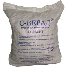 Сорбент С-ВЕРАД для сбора разливов, 10 кг.