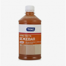 Колерная паста ТЕКС № 15 (БЕЖЕВЫЙ; 0.5 л) Универсальная